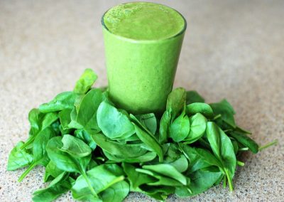 Power drink detox di spinaci